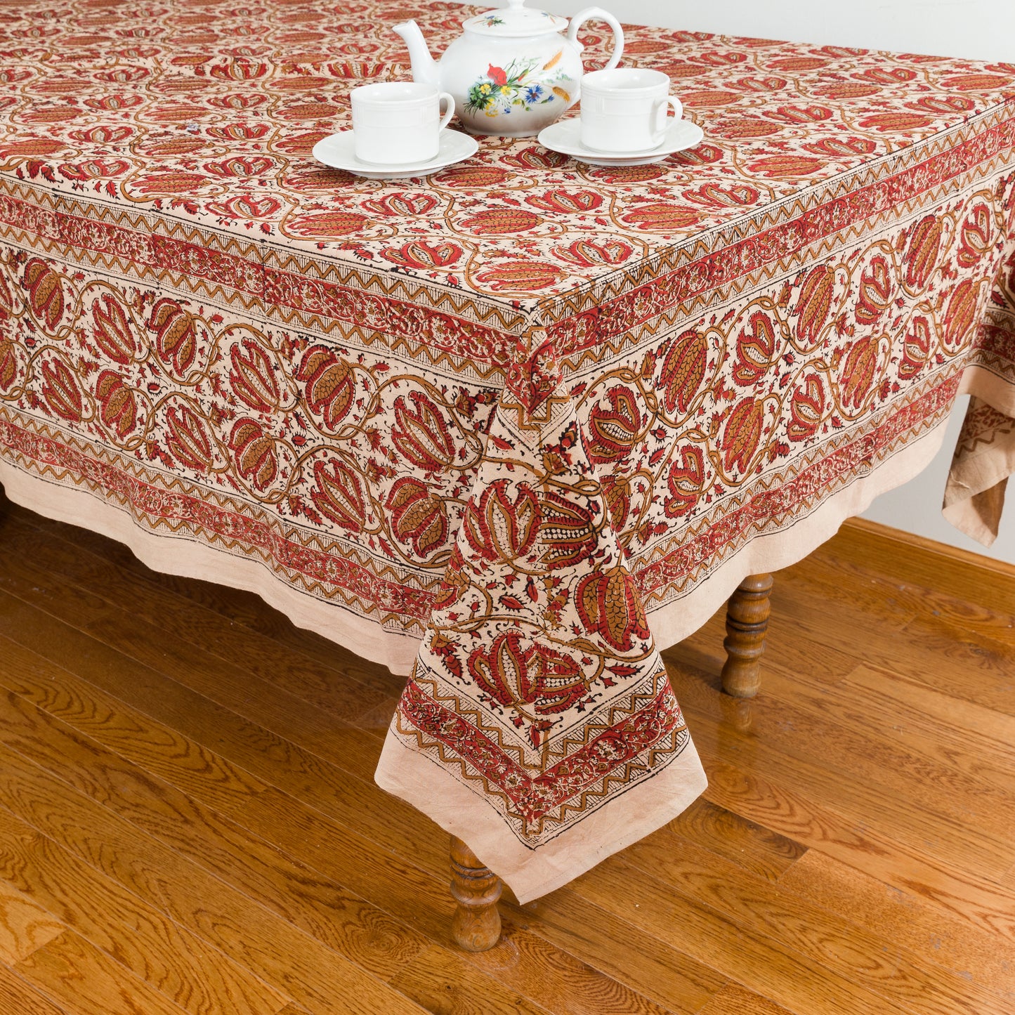 Veggie Natural Block Set of Tablecloths