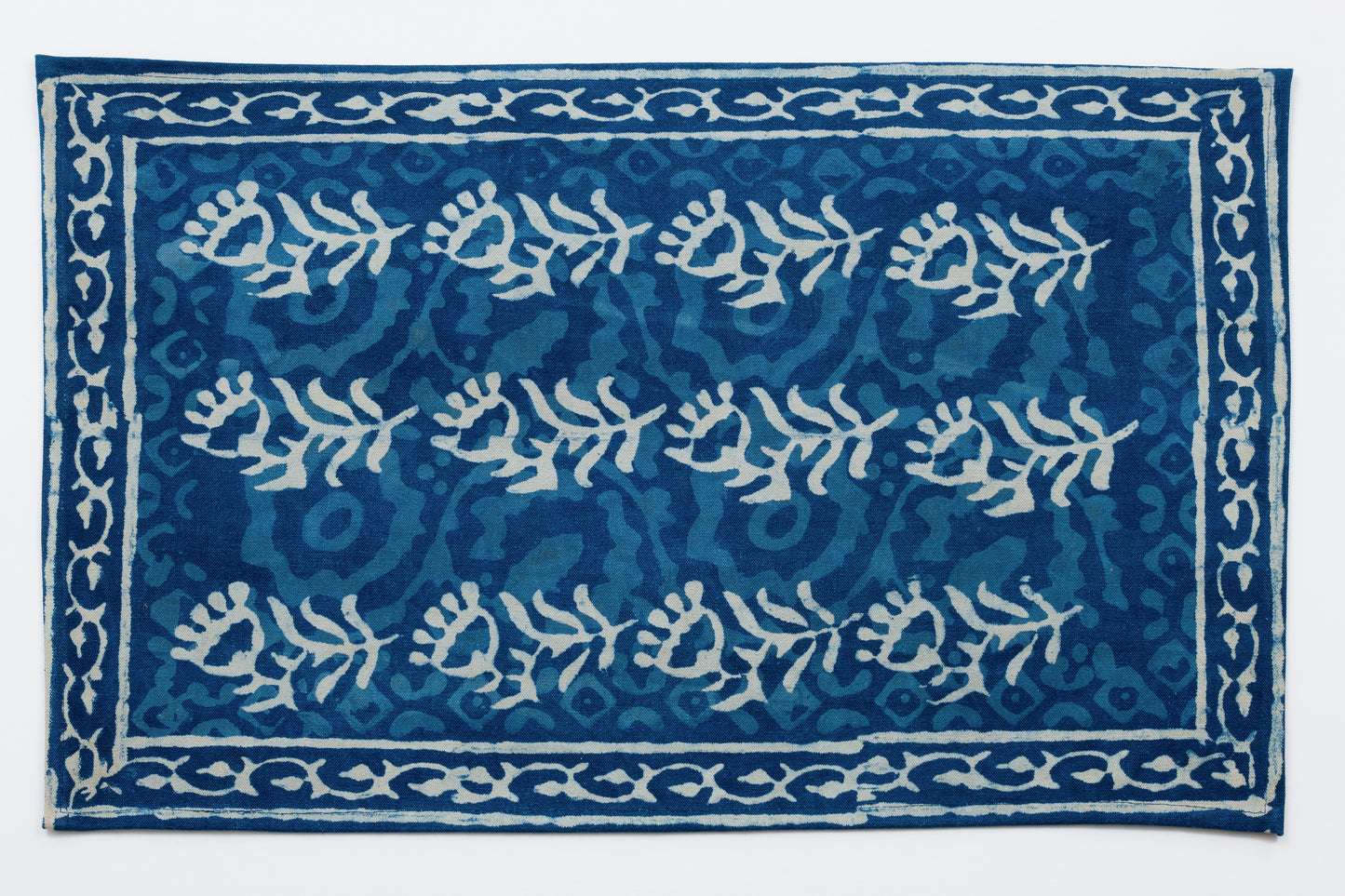 Indigo Dabu Blue Placemat set of four