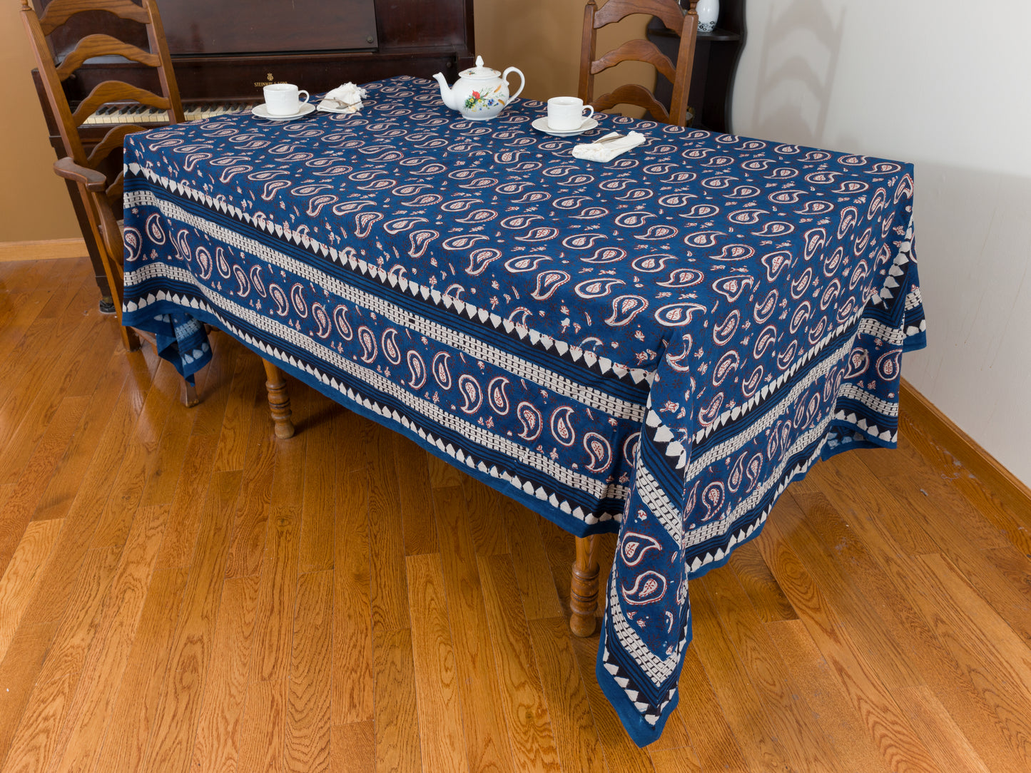 Dabu Crazy Paisley Tablecloth