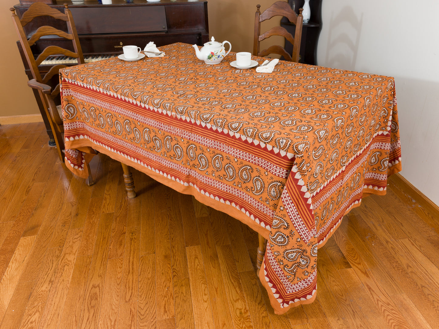 Dabu Crazy Paisley Tablecloth